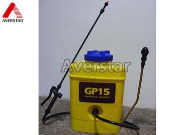 alta durabilidad del rociador manual portátil del pesticida 15L con el tambor plástico amarillo