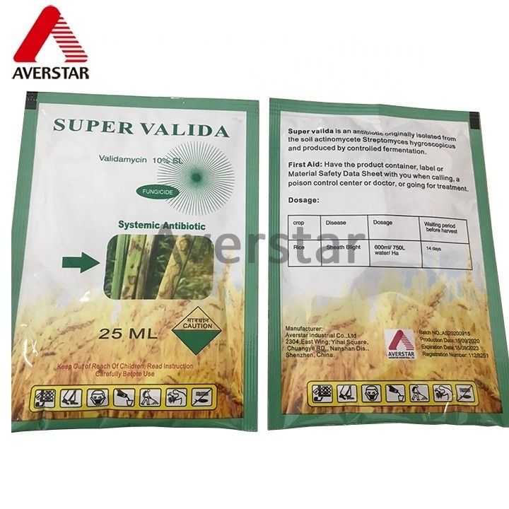 Validamicina Fungicida Jinggangmycin 10% SL 60%TC con Validamicina y número CAS 37248-47-8
